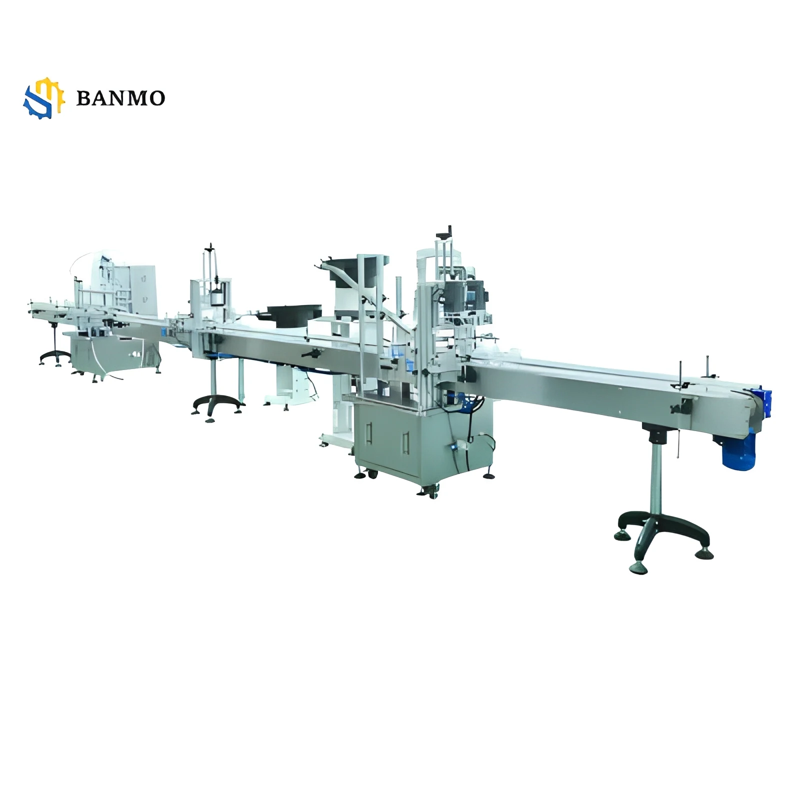 8 Heads Automatic Vacuum Perfume Spray Bottle Filling Crimping Capping Labeling Machine Line