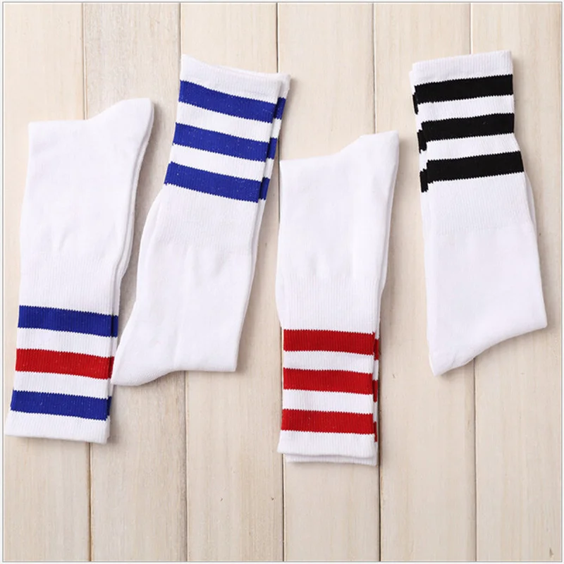 Retro 3 2023 Stripes Three Cotton Socks New Old Men/Women School Hiphop Skate Long Short Meias Harajuku White Black Winter Cool