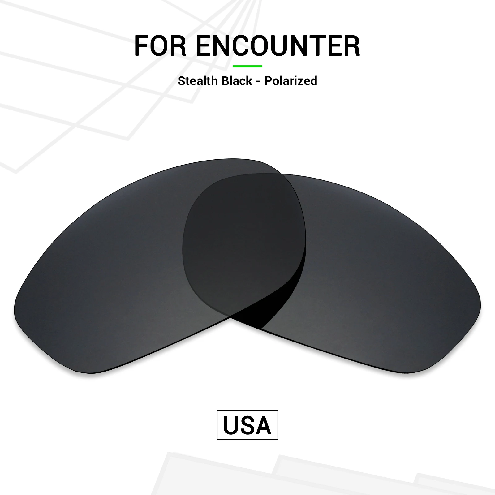 SNARK POLARIZED Replacement Lenses for Oakley Encounter OO9091 -59mm Sunglasses - Multiple Options