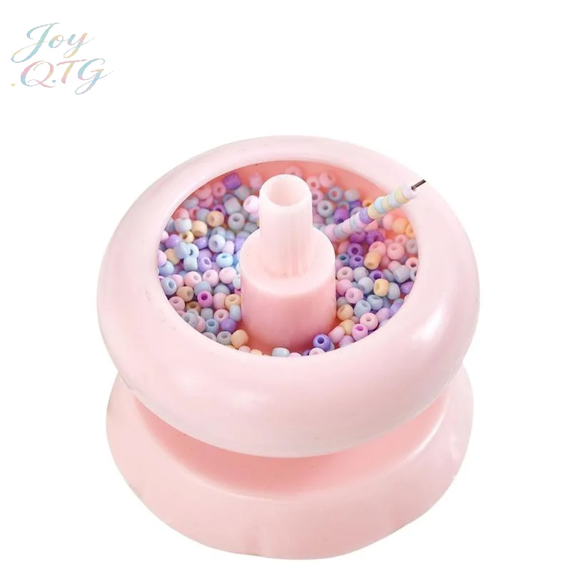 Hot Beading Spinner Quickly Beading Bowl For Diy Seed Beads Waist Beads Bracelets Spin Beading Bowl Jewelry Making Accessories