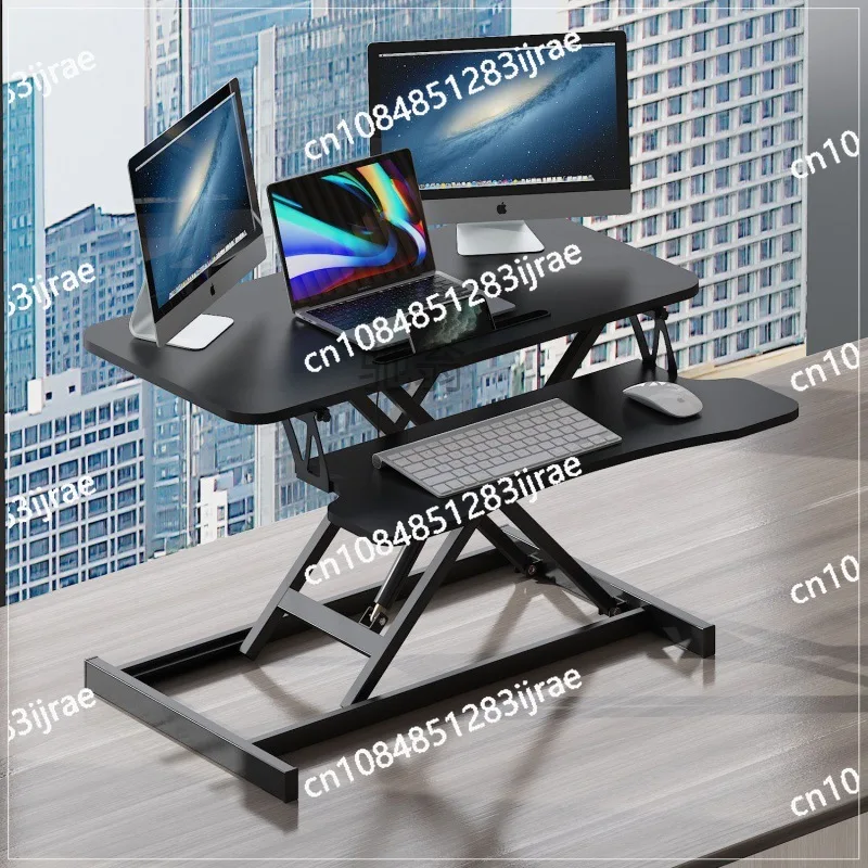 Yr Lifting Computer Desk Can Be Adjusted To Increase The Height of The Table, The Table Can Be Lifted Pneumatically, and It Can