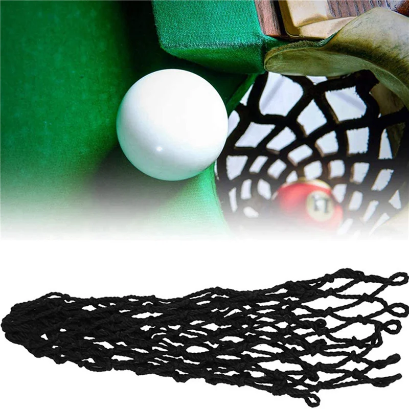Filet de billard creux plus épais et plus solide, filets de poche pour Table de billard, A18E-12PCS