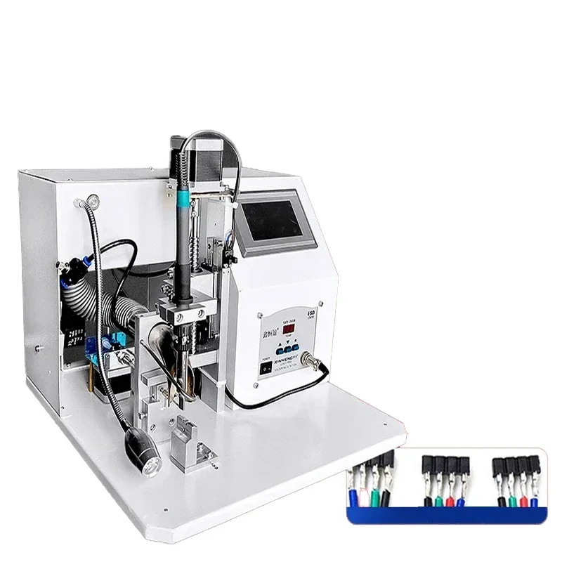 Digital Display Semi-Automatic Soldering Machine 220V/110V Soldering Station with Diode Light Beads Power Plug USB Welding Equip