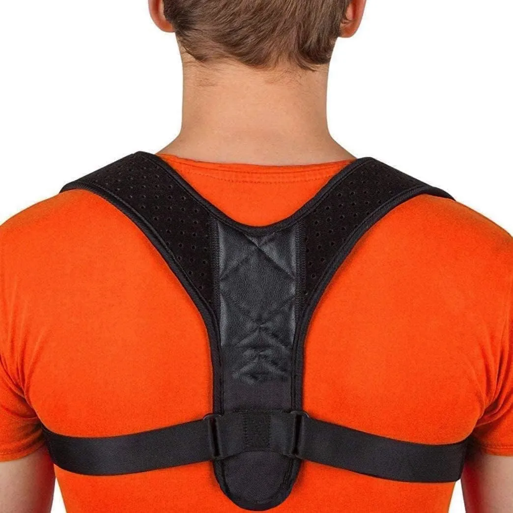 Posture Corrector for Women & Men Upper Back Brace for Clavicle Support Providing Pain Relief from Neck, Back & Shoulder