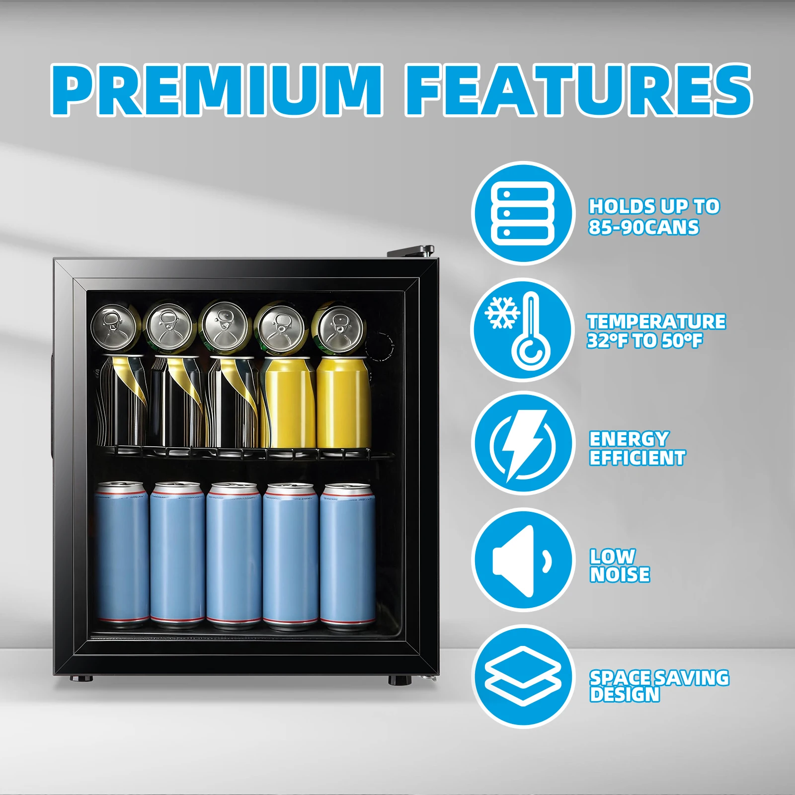 Refrigerador de Bebidas para 8 - Wine Beer Cooler Fridge avaliação e preço