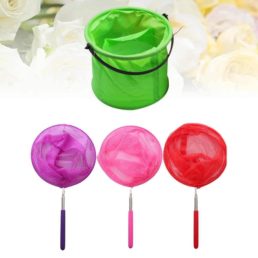 

Retractable Fishnet Telescopic Net Lightweight Insect Nets Bugs Catcher Butterfly Extendable Outdoor Toys Kids