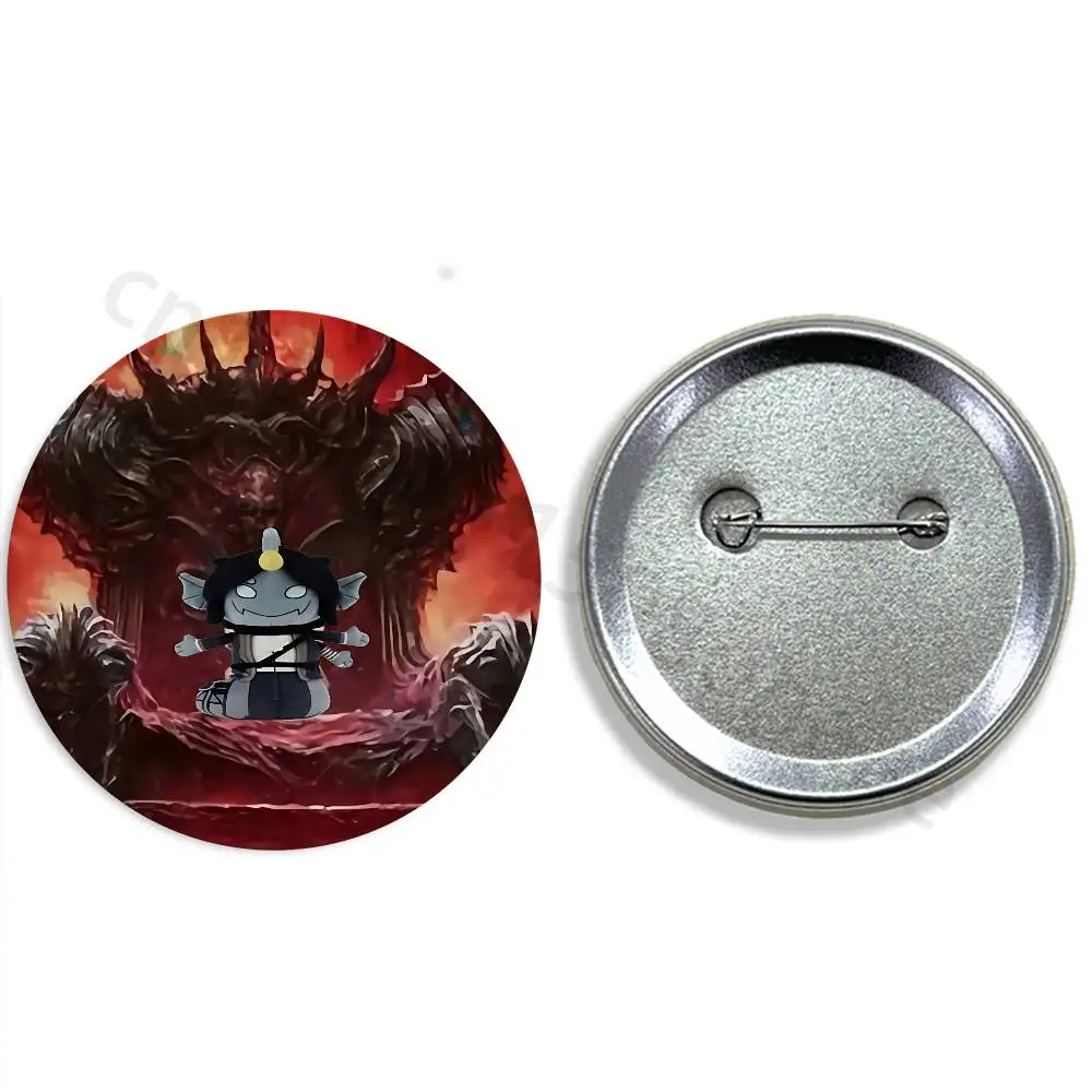 P-Pressure Sebastian Solace 25mm 75mm 44mm 58mm 32m Coin Badges Personalized Handmade Round Brooches Pins Accessory