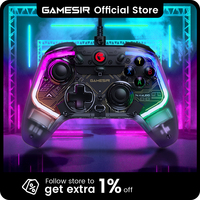 GameSir T4 Kaleid Gaming Controller Wired Gamepad with Hall Effect applies to Nintendo Switch Windows PC Steam Android TV Box