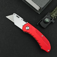 440C Blade Multifunctional Exploration Knife, Portable Practical Folding Knife, Outdoor Camping Box Cutter EDC Utility Tool
