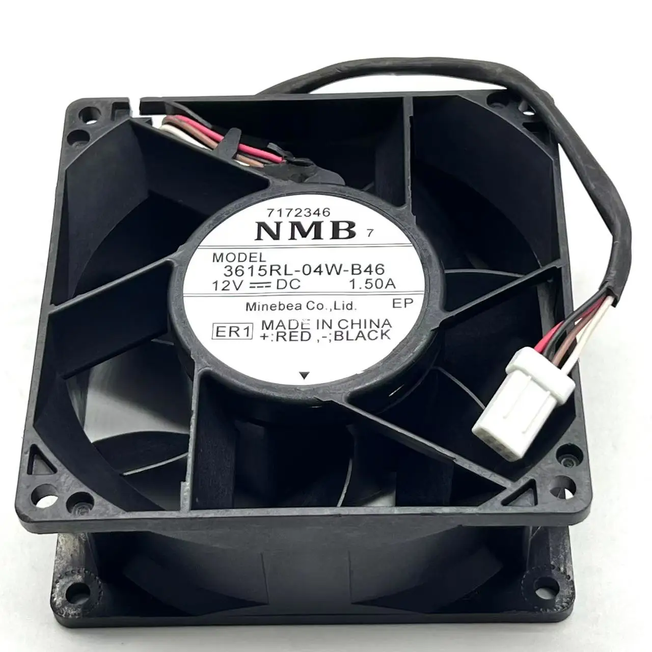 

NMB 3615RL-04W-B46 ER1 DC 12 В 1,50 А 90x90x38 мм 4-проводной охлаждающий вентилятор для сервера