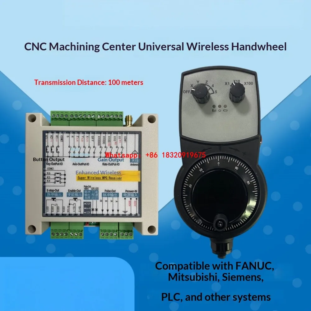 5axis CNC Cyclmotion MPG Handwheel Manual Generator support SIEMENS MITSUBISHI FANUC FAGOR PLC24V LNC GSK SYNTEC