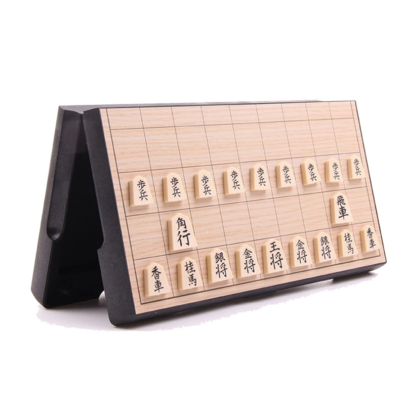 Japan Shogi Magnetic Chess Japanese Chess Game Board Game Intelligence Toy Travel Foldable