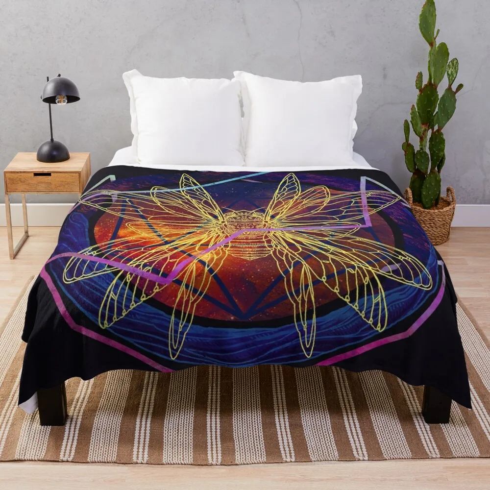 

Uncontained Transformation Throw Blanket Weighted Warm blankets and throws Blankets