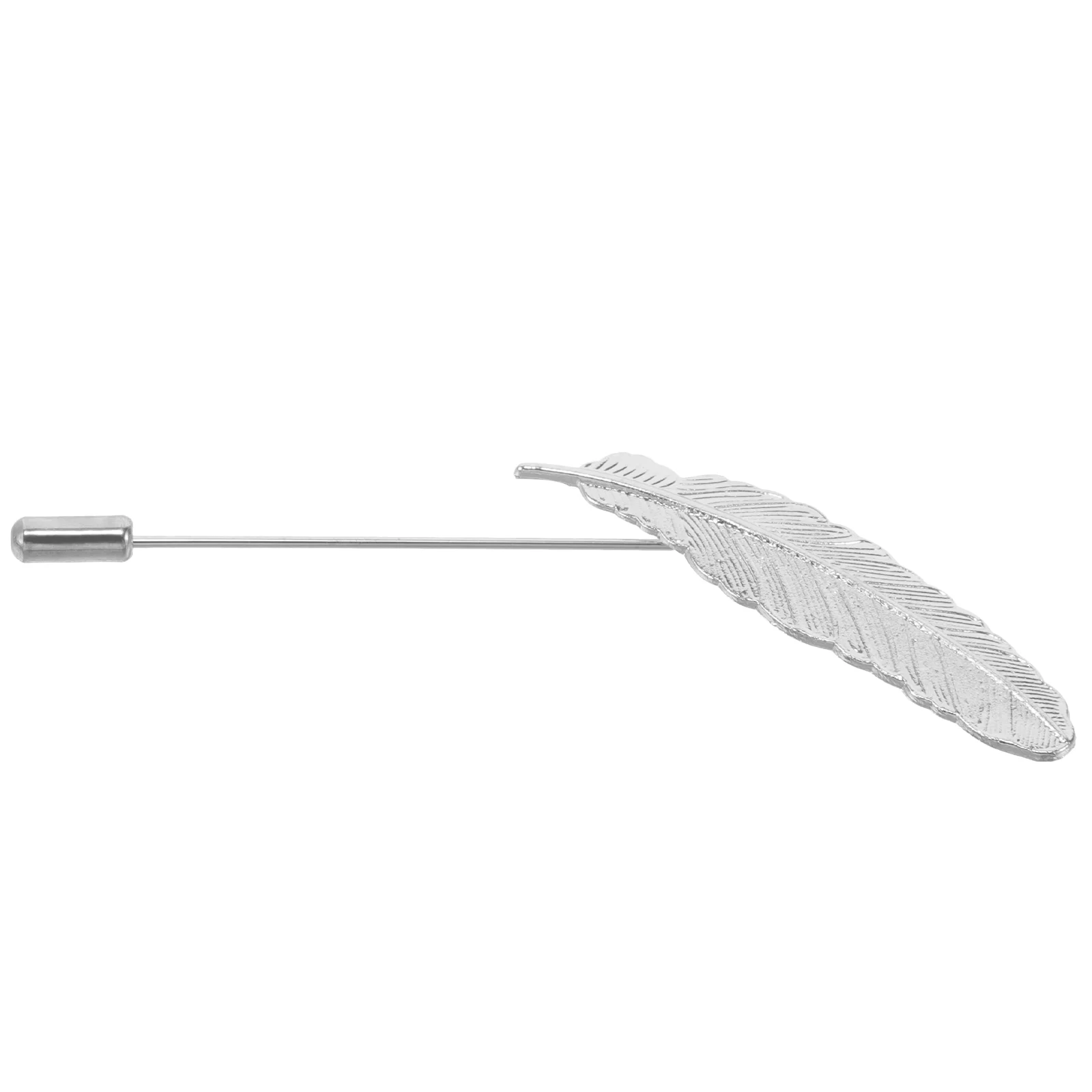 

Leaf Brooch Tie Bars for Men Business Lapel Pin Collar Stays Zinc Alloy Shirt Man