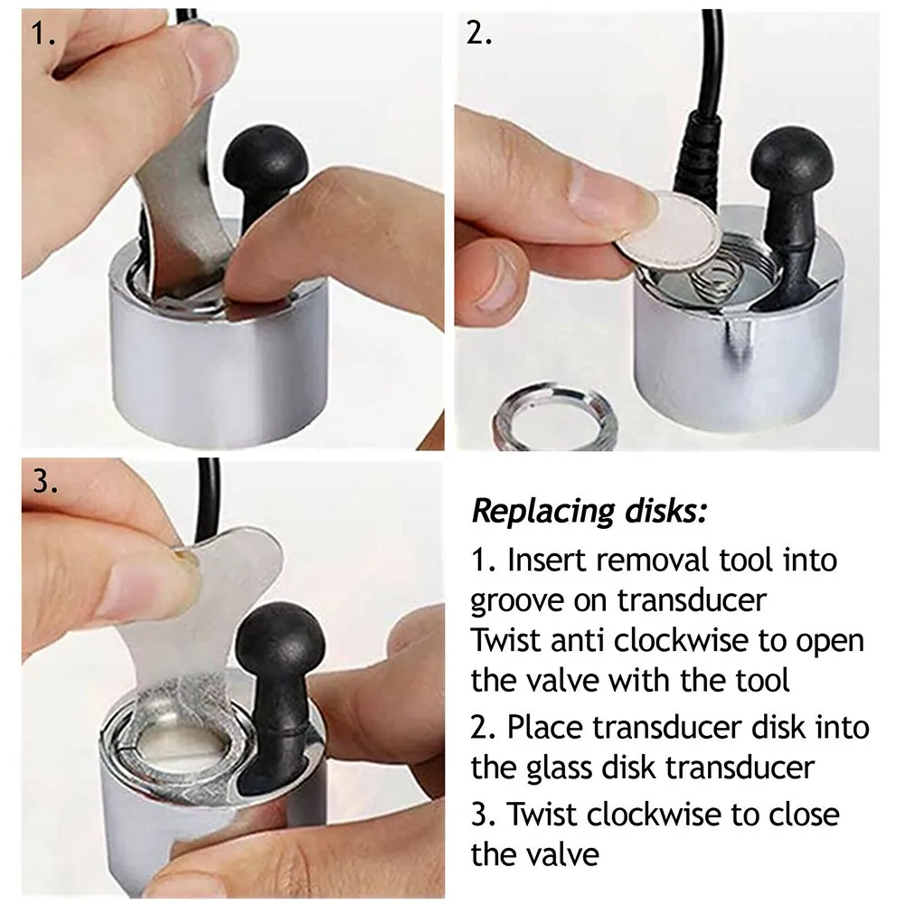 Brand New High Quality Transducer Fire Transducer Removal Tool For Optimyst Glass Disk For Burbank Heater For DIMPLEX