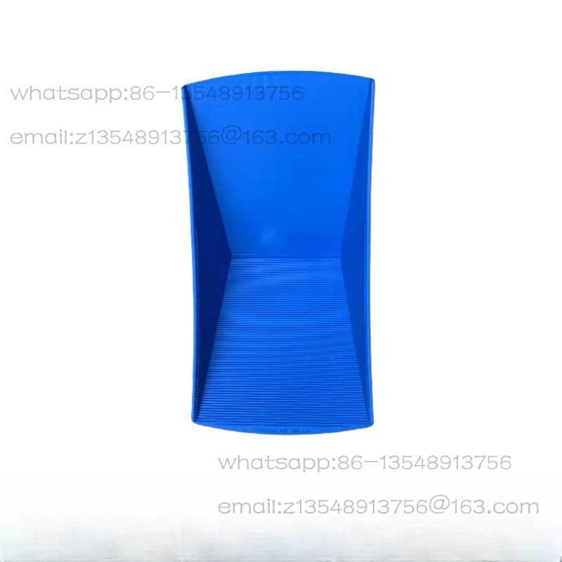 Grooved gold panning plate Plastic steel gold panning bucket Handmade sand gold plate Factory direct sales