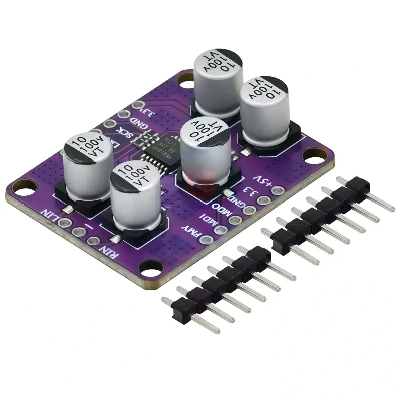 Best-selling PCM1808 audio stereo ADC single-ended analog input decoder amplifier board player module