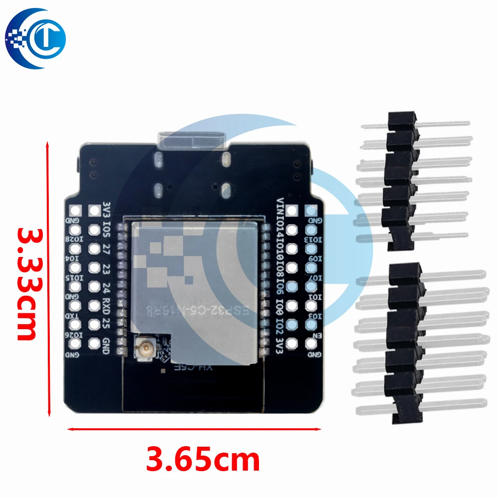 ESP32‑C5 MINI Development Board, 2.4/5GHz Dual‑Band WiFi6 BLE Bluetooth Module