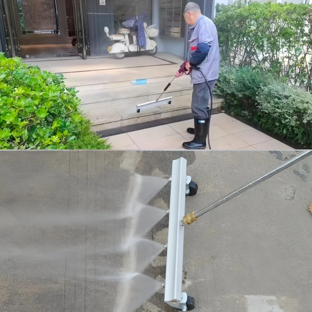 6090psi ضغط غسالة الطرق تنظيف أداة الفولاذ المقاوم للصدأ تنظيف فوهة ، لـ Karcher Bosch AR Lavor Nilfisk Huter Kranzle