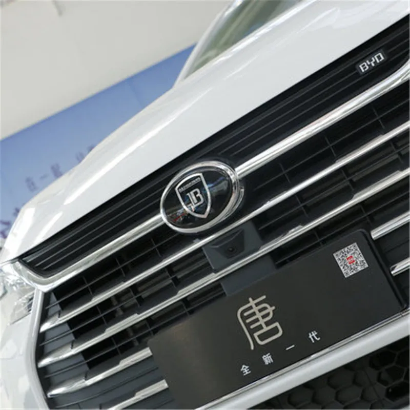 For BYD 2nd Generation Tang Front Net Logo Modification Steering Wheel Sticker Wheel Center Logo