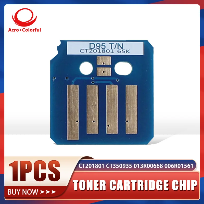 006r01561 compatível toner chip para xerox d95 d110 d125t tambor cartucho 013r00668