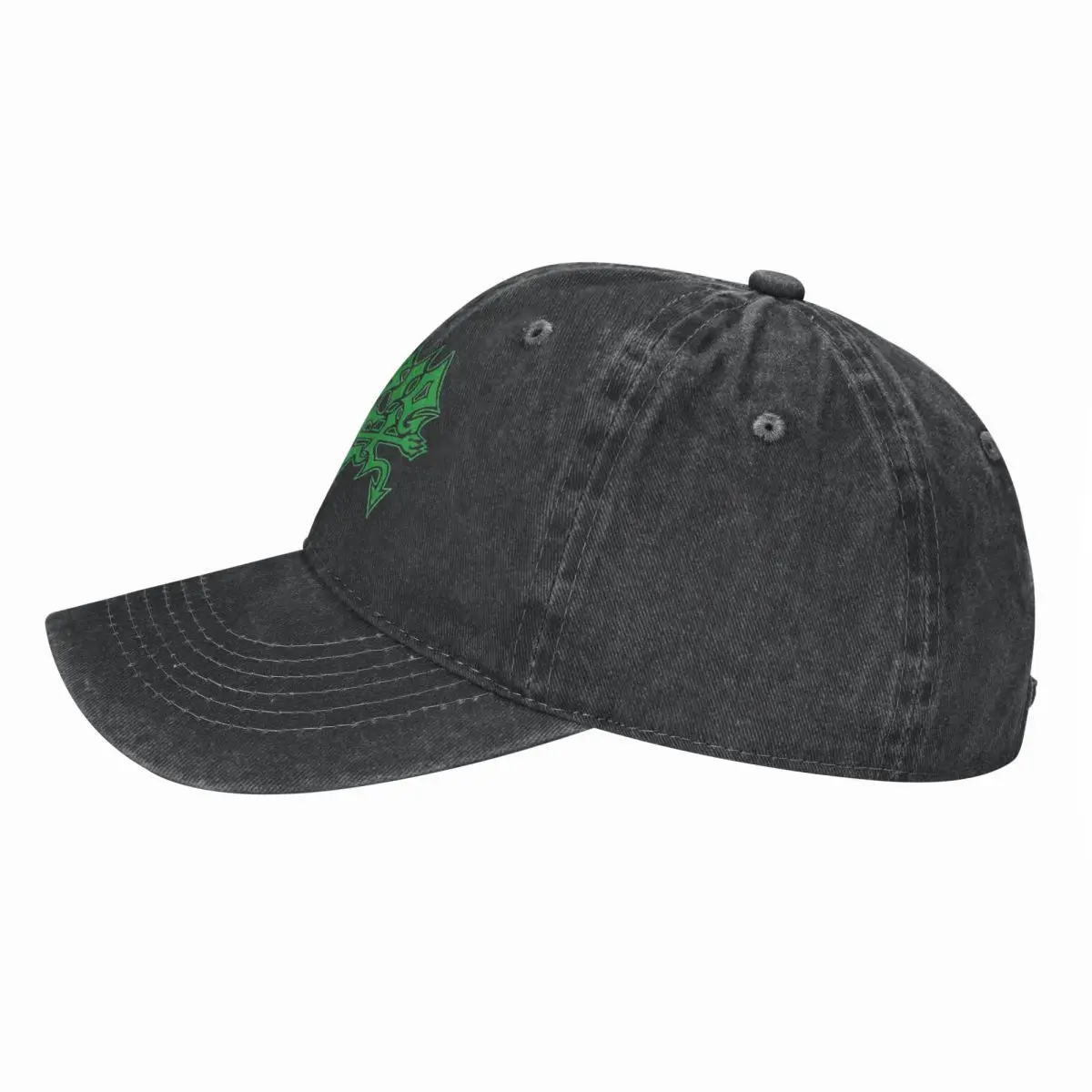 Morbid Angel Denim Baseball Cap Green Logo Fishing Hip Hop Hats Sun-Proof Men Classic Custom Baseball Caps