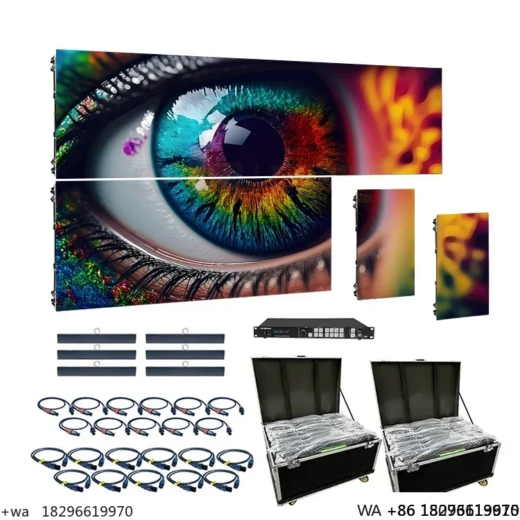 

Indoor P2.976 LED Display 2025 Hot Selling 8K IP65 Waterproof 500x1000mm Stage Background