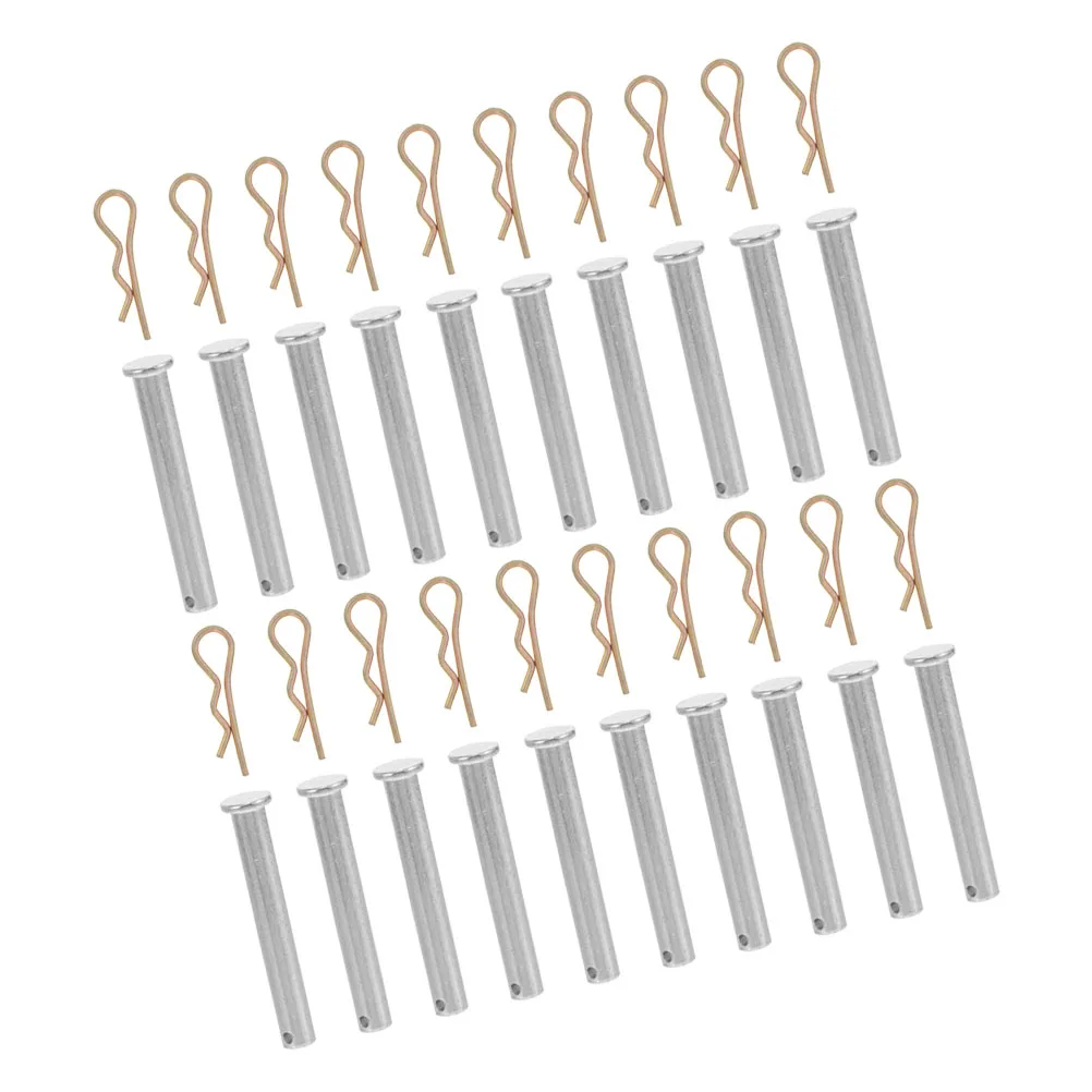 

20 Sets Q235 Steel Scaffolding Coupling Clips Metal Pins Construction Brackets Systems Accessories Retainer Pin Scaffold Fits