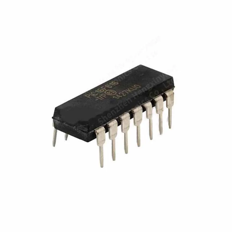 Chip microcontrolador DIP-14 en línea, 10 piezas, PIC16F616-I