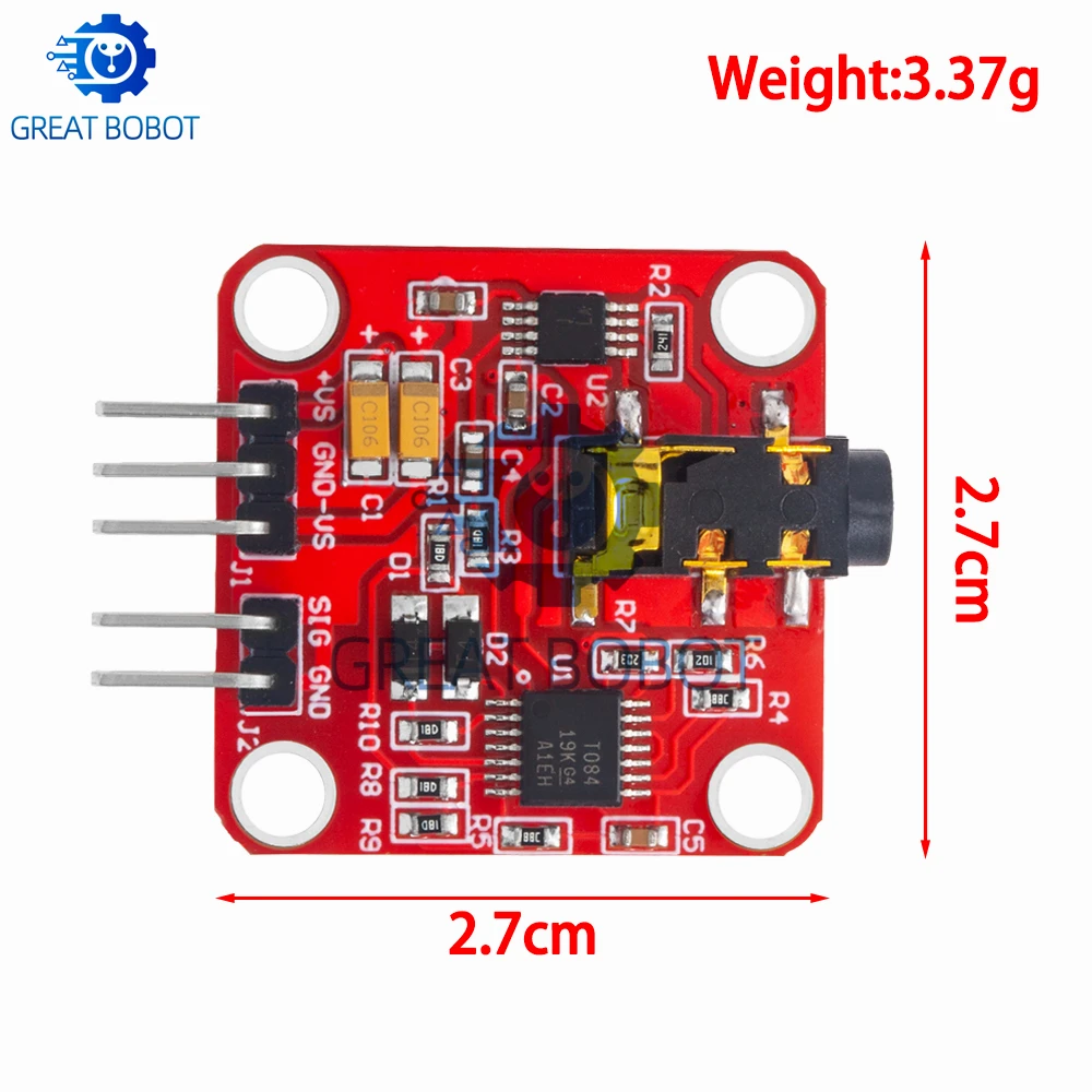 وحدة الاستشعار الكهربائية للعضلات BS إشارة تناظرية للعضلات EMG مجموعة الإشارات الخام مجموعة التطوير الإلكتروني لاردوينو