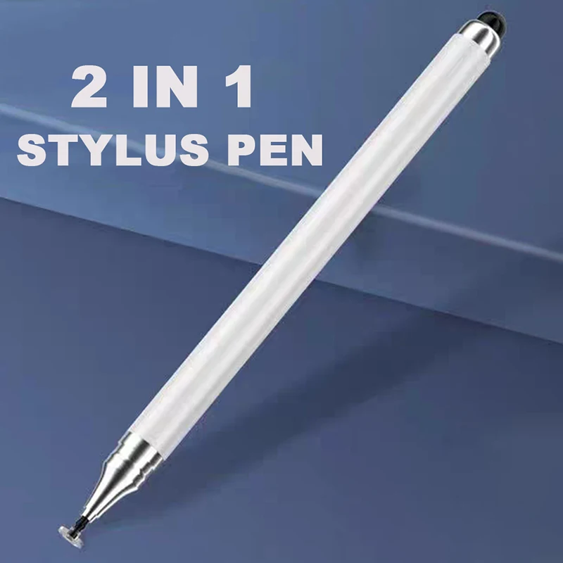 Two In One Stylus Pen For Cellphone Tablet Capacitive Touch Pencil For Iphone Samsung Universal Android Phone Drawing Screen Pen