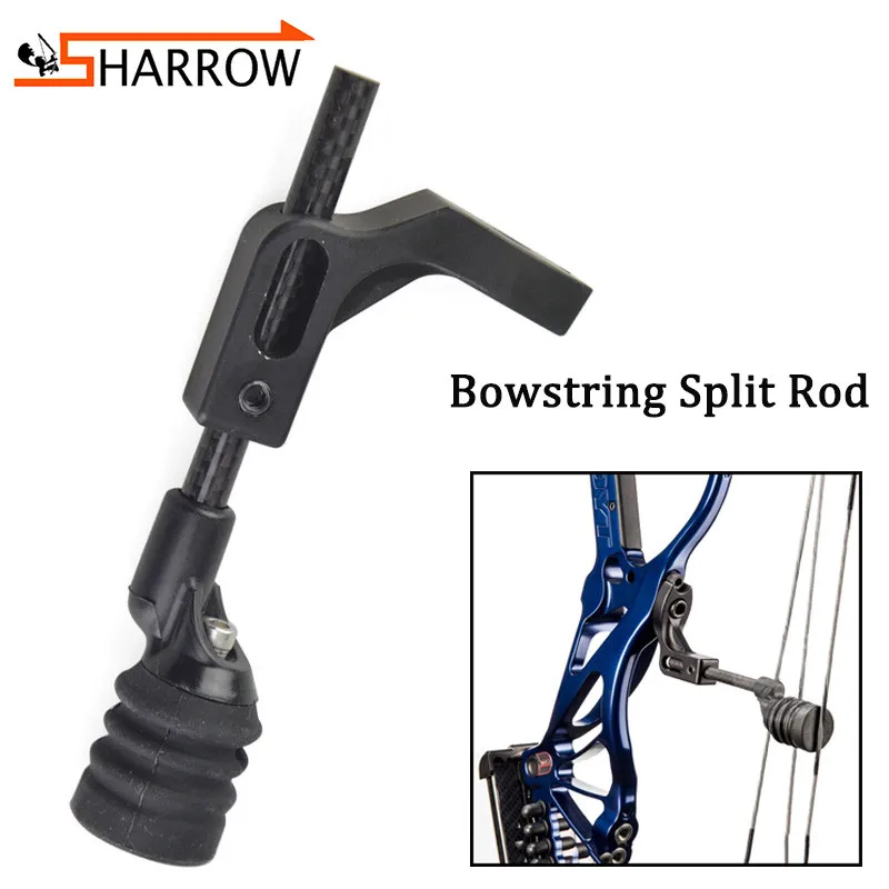 

Bowstring Stabilizer Compound Bow String Damping Chord Stopper Shock Absorber Balance Rod Hunting Shooting Archery Accessories