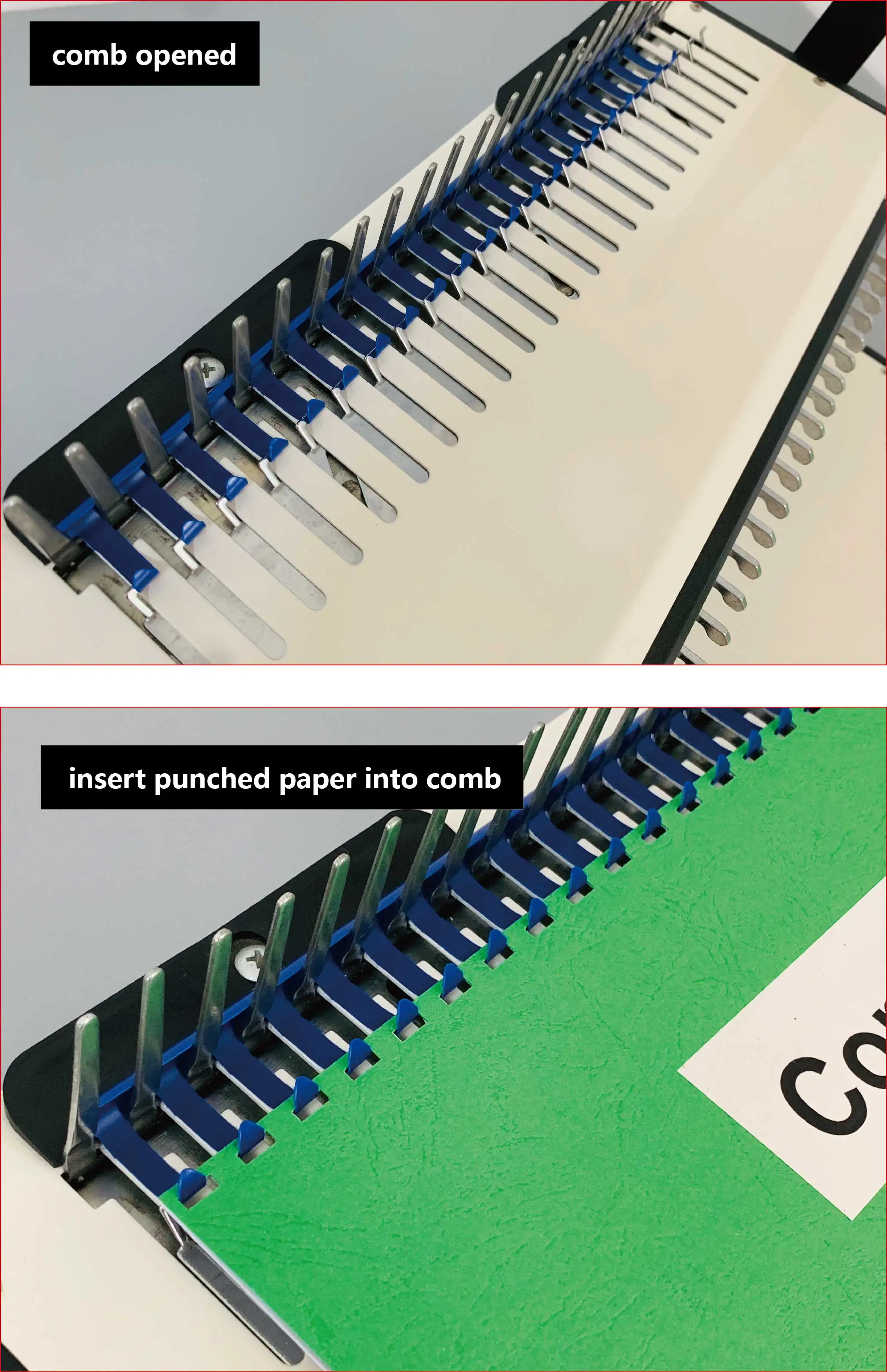 Горячая распродажа: Ручная маш – обзор и цена Binding Comb Plastic