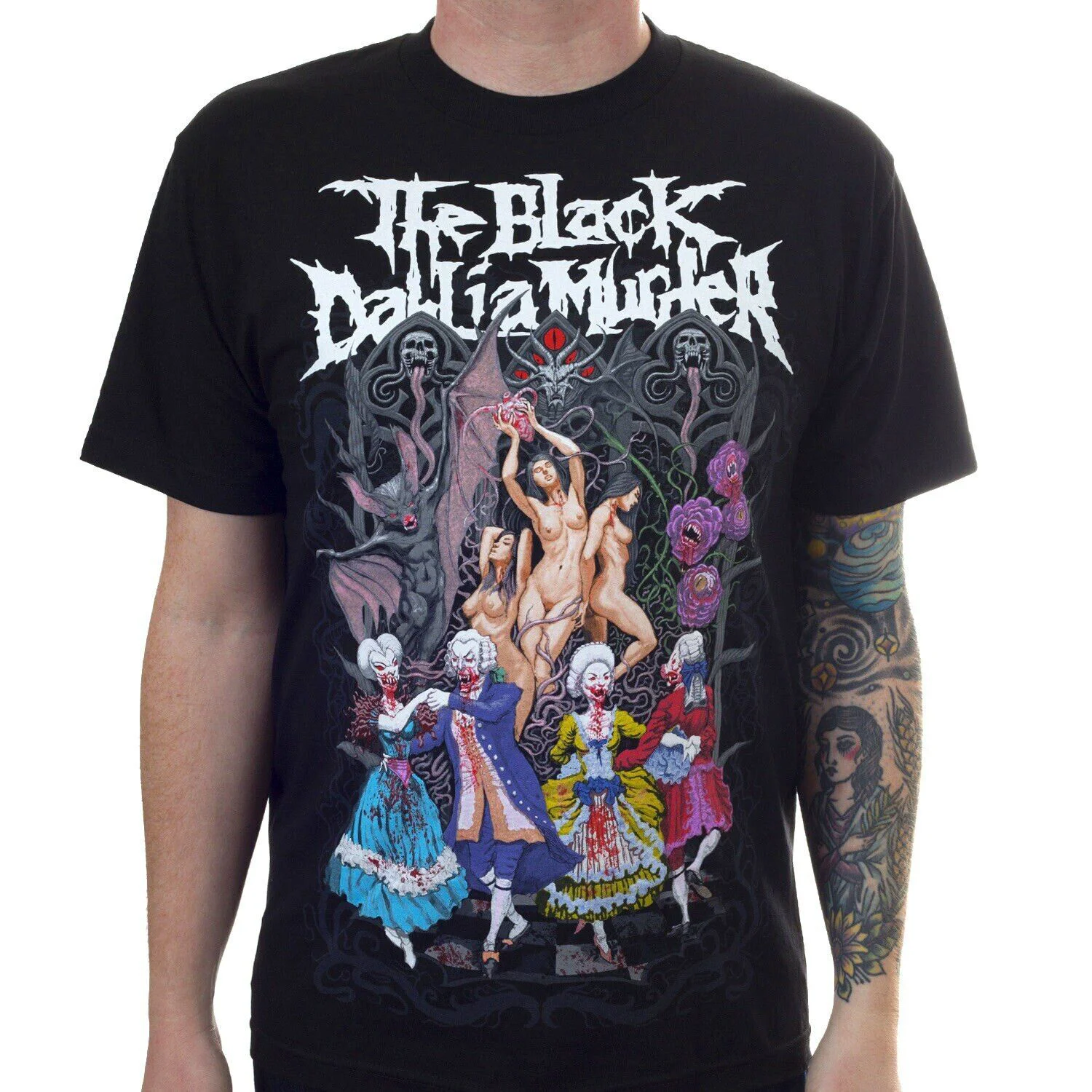 THE BLACK DAHLIA MURDER KINGS OF THE NIGHTWORLD SHIRT LI314