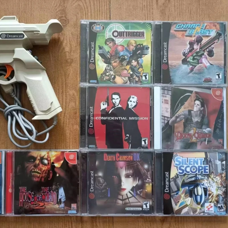 

Dreamcast Copy Game Disc Light Gun Series Unlock Console DC Retro Optical Driver Video Game Machine parts