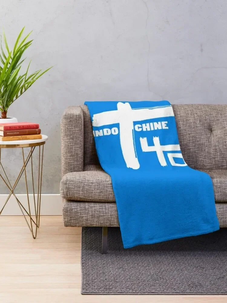 Best of Indochine band logo1 exselna Genres Rock, ?new wave Essential T-Shirt Throw Blanket Designers sofa bed Blankets