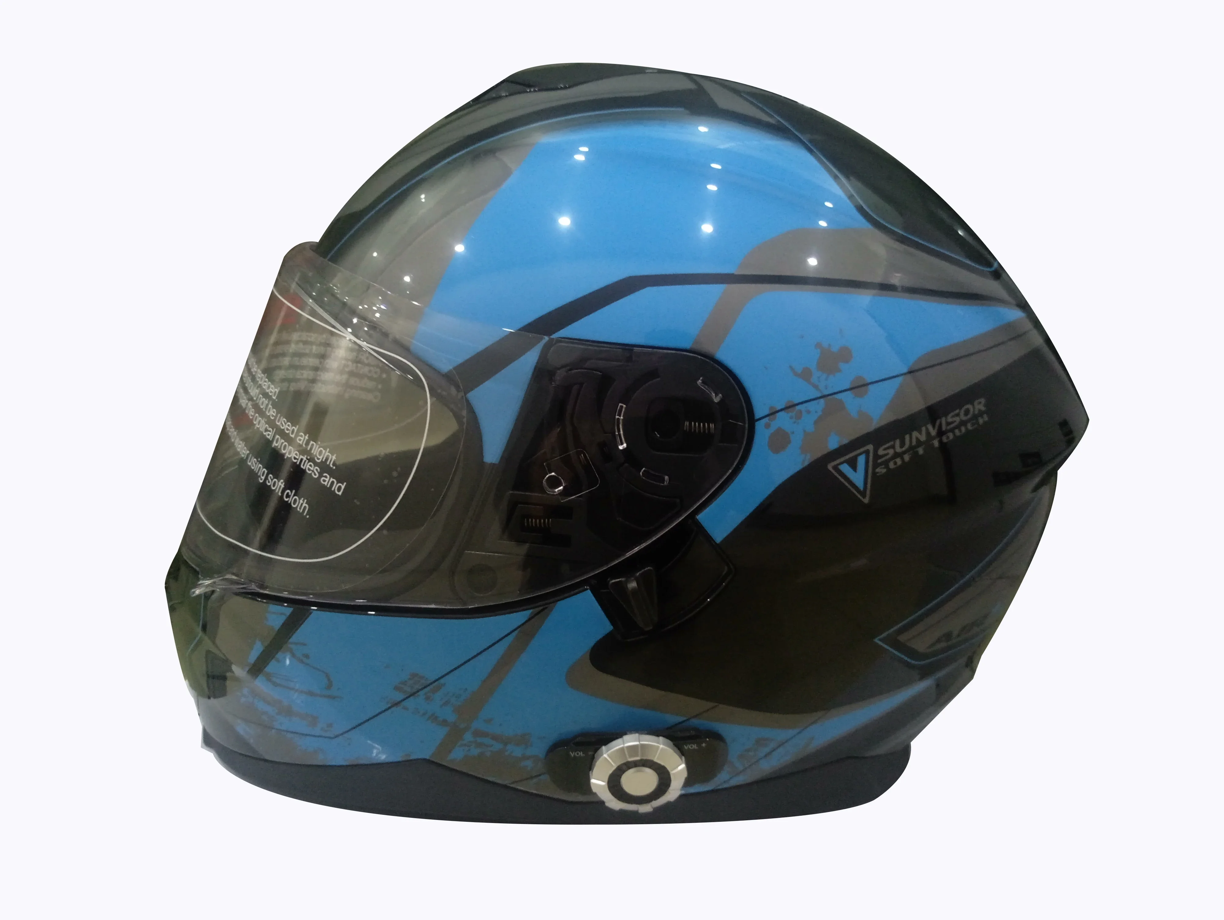 Hands Free Motorcycle Riders Talking Motorcycle Bluetooth Helmet With FM Radio 967