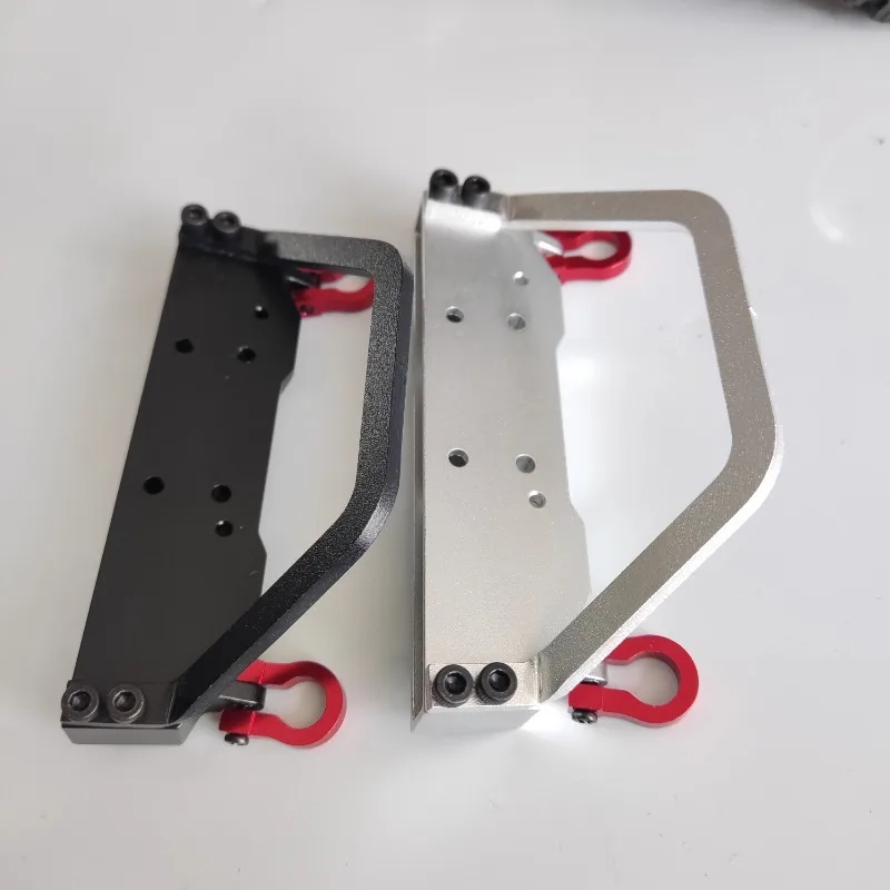 Rc carro de metal alumínio amortecedor dianteiro base suporte guincho atualizado e modificado acessórios para mjx h12y 1/12 rc rock crawler carro