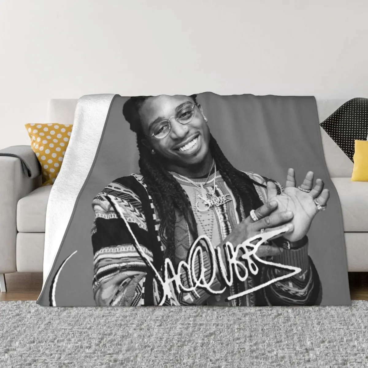 Tenjaq King of R & B American Tour 2019 2020 Throw Blanket Extra Large Throw sofa bed Luxury St Decorative Sofa Blankets