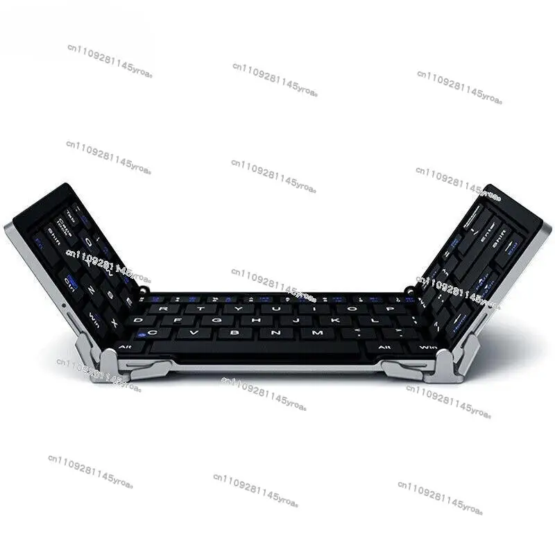 Three Fold Wireless Bluetooth Small Keyboard Suitable for Android, IPad, Tablet, Mobile Phone, Universal Mini Portable