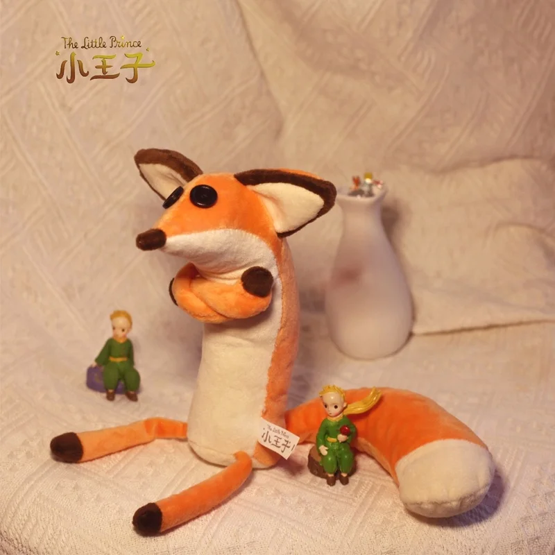 Original 40-60cm Little Prince Little Fox Doll Cute Fox Plush Doll Toy Little Prince Muppet Funny Xmas/Birthday Gift