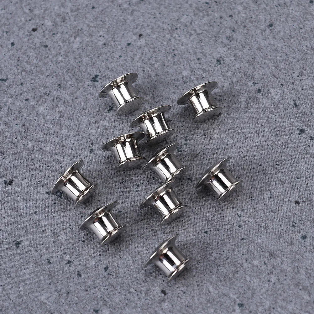 

25pcs Metal Flat Backs For Brooch Badge Accessories Silver Locking Pin Keepers Clasps Sturdy Smooth Finish Jewelry Craft Display