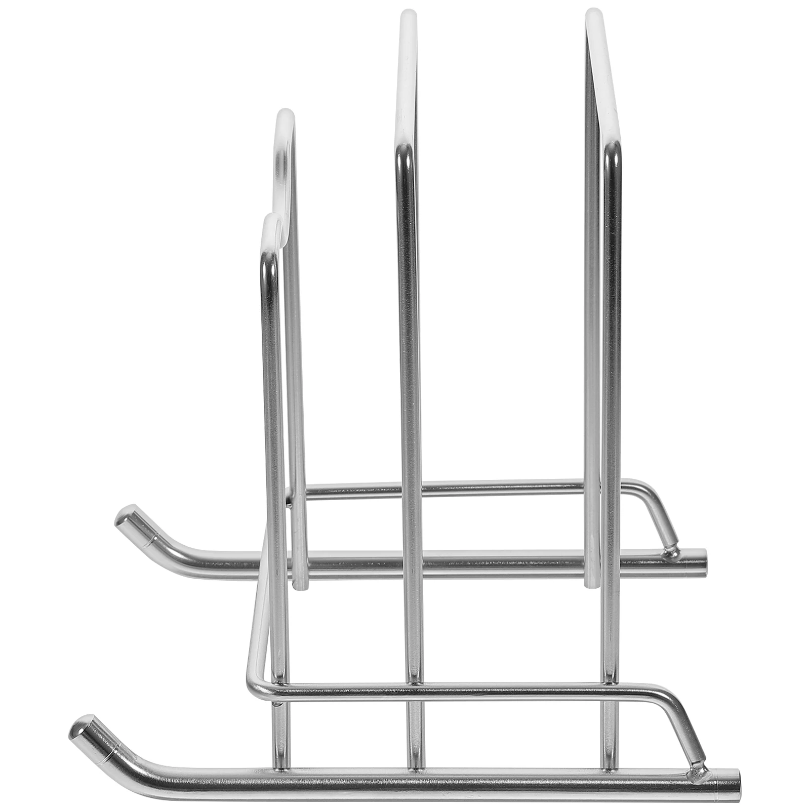 

Golden Iron Kitchen Dish Rack Pot Lid Cutting Board Holder Lid Organizer Drain Shelf Storage Stand Kitchenware Tool
