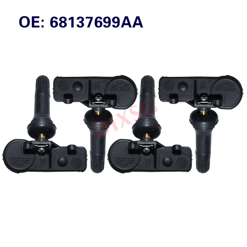 68137699AA Tire Pressure Moniter Sensor For Dodge Dakota RAM Series Mitsubishi Heavy Duty Raider 2008-10 315MHz 56029319AA 4Pcs