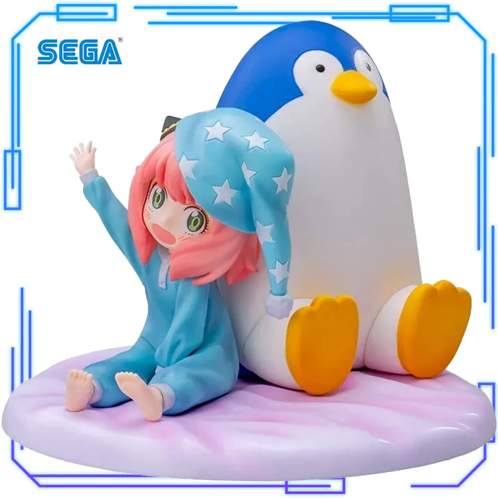 

In Stock SEGA Original Genuine Luminasta TV Anime Spy × Family Anya Forger Pajama Version 2 Model Toys 9cm Figure Birthday Gift