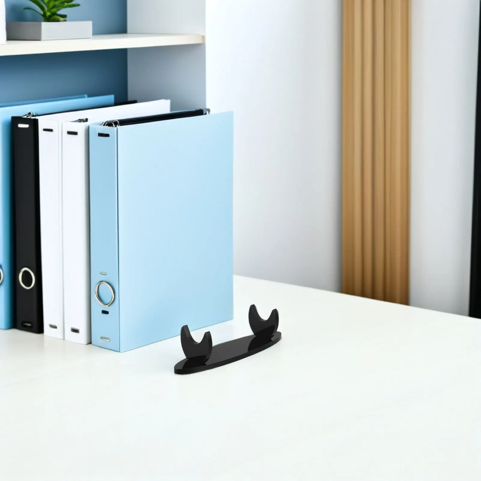

2Pcs Acrylic Flute Stand Compact Music Instrument Display Rack Stable Holder for Bamboo Flute Piccolo Recorder Desktop Storage