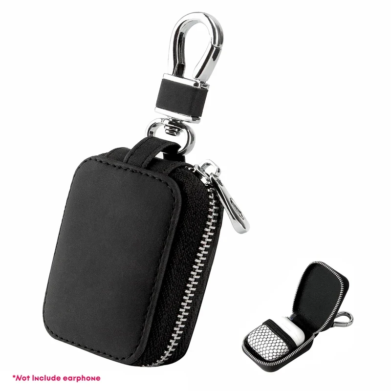 Étui universel en cuir pour AirPods 1/2/3/Pro, sac de transport étanche et résistant aux chocs, housse de voyage portable anti-rayures pour Wirel