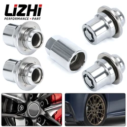 4Nuts+1Key Anti-theft 33MM Height Wheel Lock Lug Nuts Set M12 x 1.5 For 01-23 Toyota Lexus 00276-00900 0027600900 PT27648100