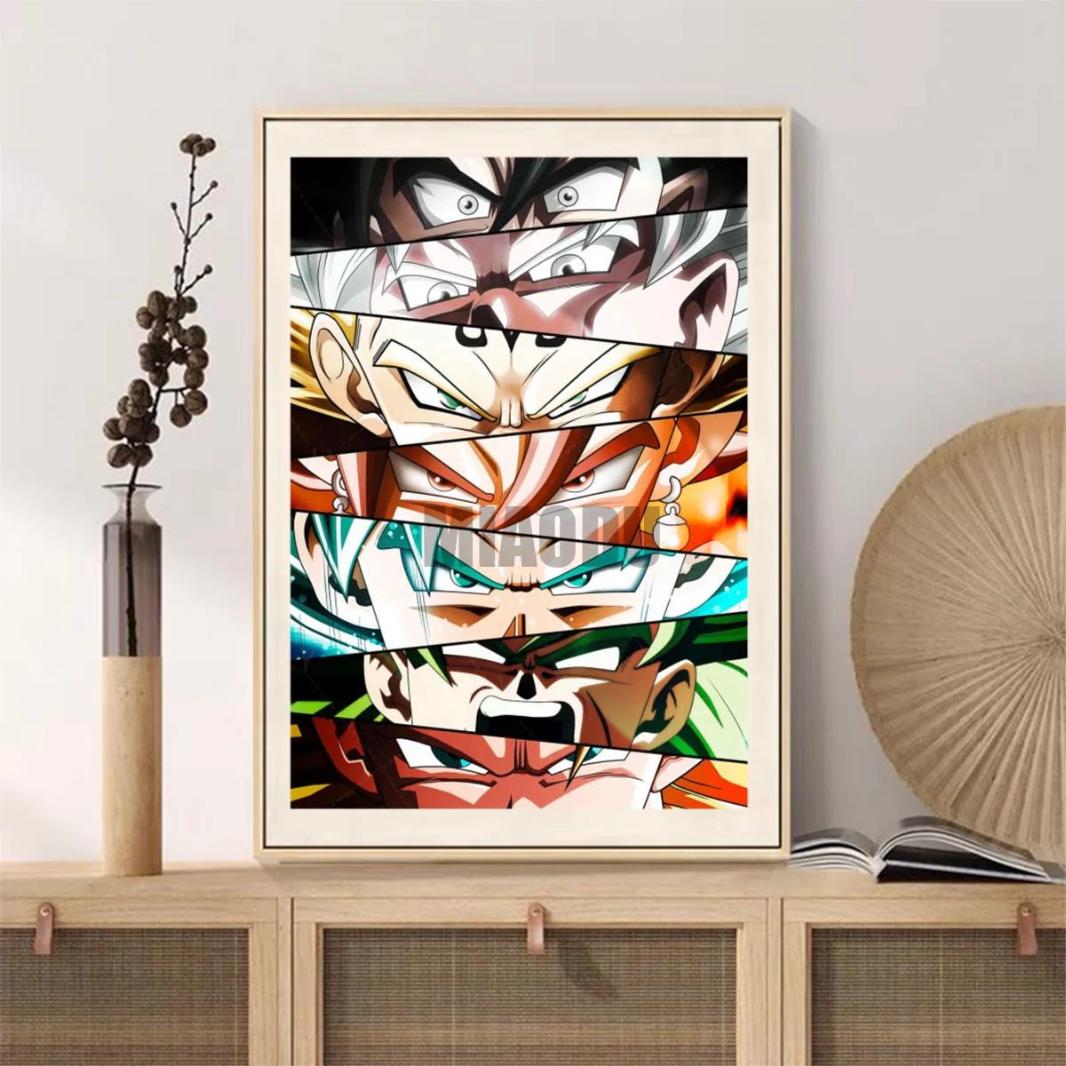 Japanese Anime Characters Eyes Diamond Painting Cartoon Diamond Embroidery Cross Stitch Kits Mosaic Children Room Home Decor