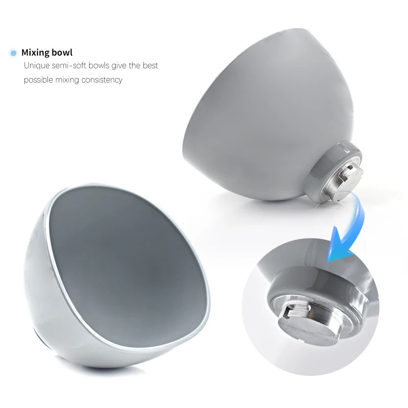 JUMTOP Dental Impression Alginate Mixer 100-700ML Alginate Mixer with Solid Stainless-steel Body